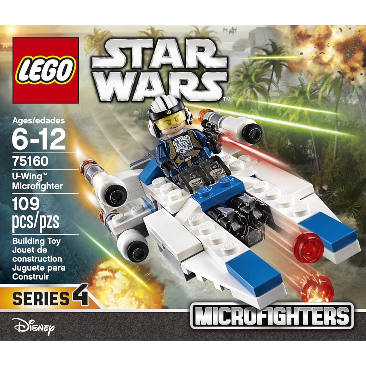 LEGO Star Wars U-Wing Microfighter 75160 Building Kit [Parallel Import]