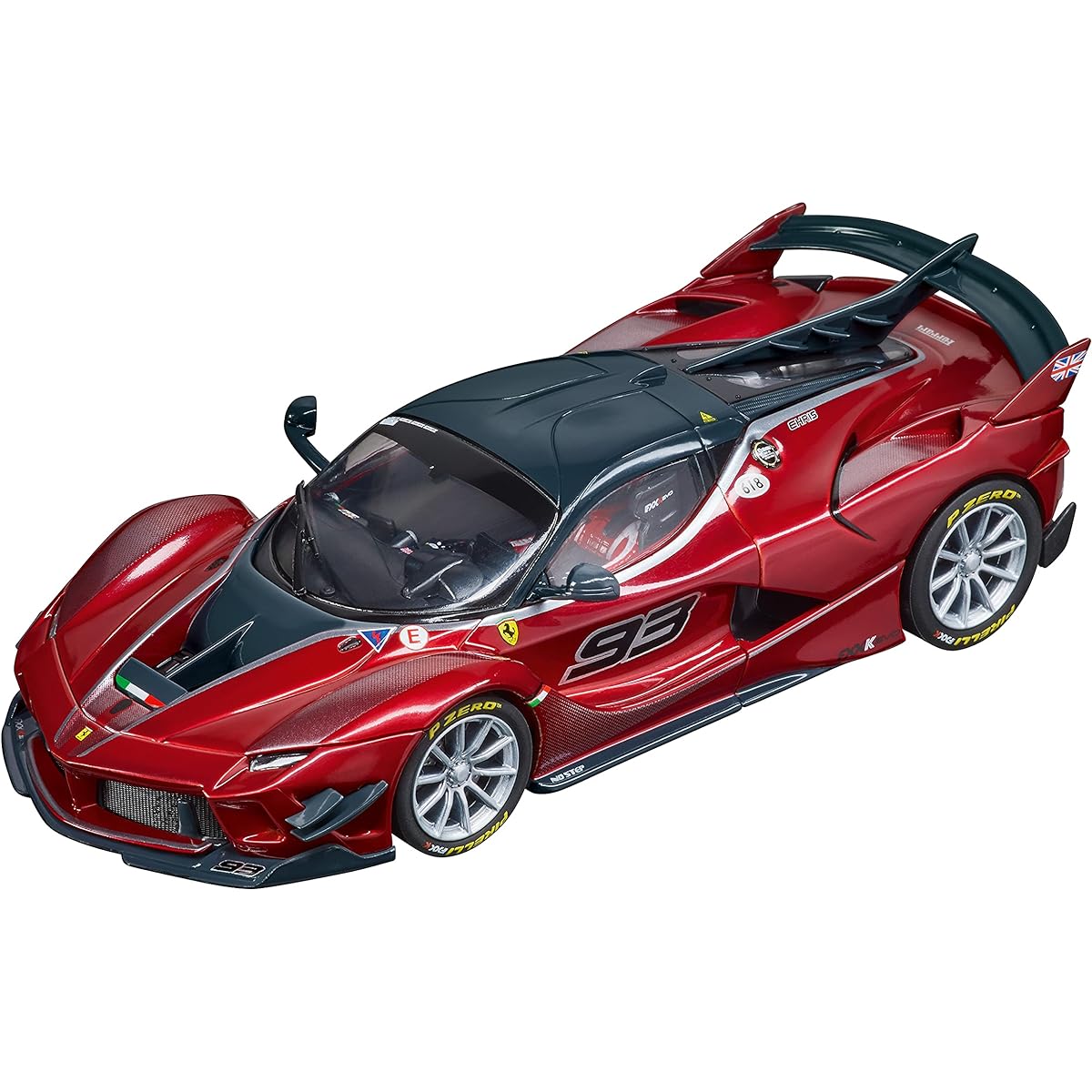 Carrera 30971 Ferrari FXX K Evoluzione No.93 1:32 Scale Digital Slot Car Racing Vehicle for Carrera Digital Slot Car Race Track