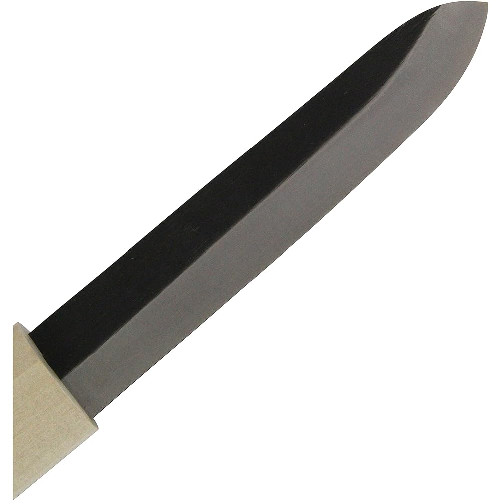 Mikihisa Makiri knife with sack 33-150B black 150mm