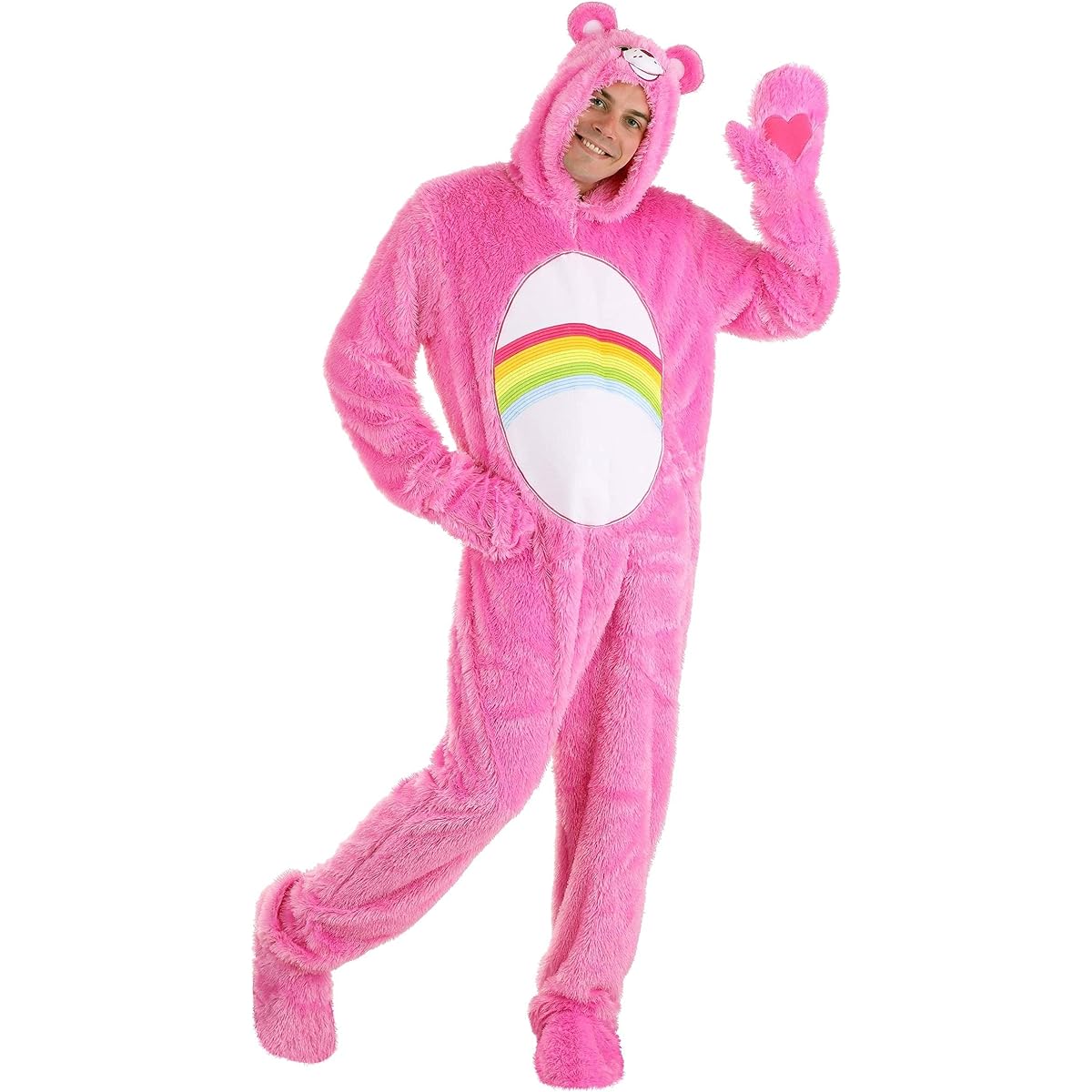 Classic Care Bear Costume for Adults Cheer Bear Costume