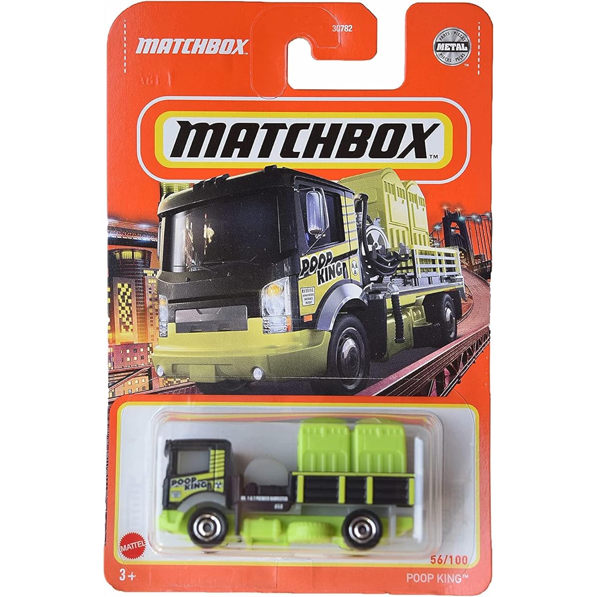 Matchbox Poop King [Black/Green] 56/100
