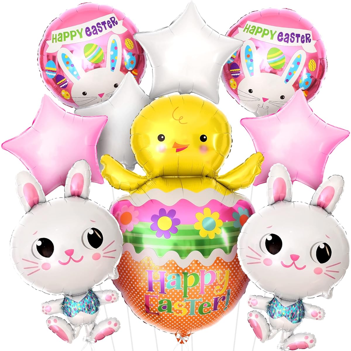 Happy Easter Mix Foil Balloon