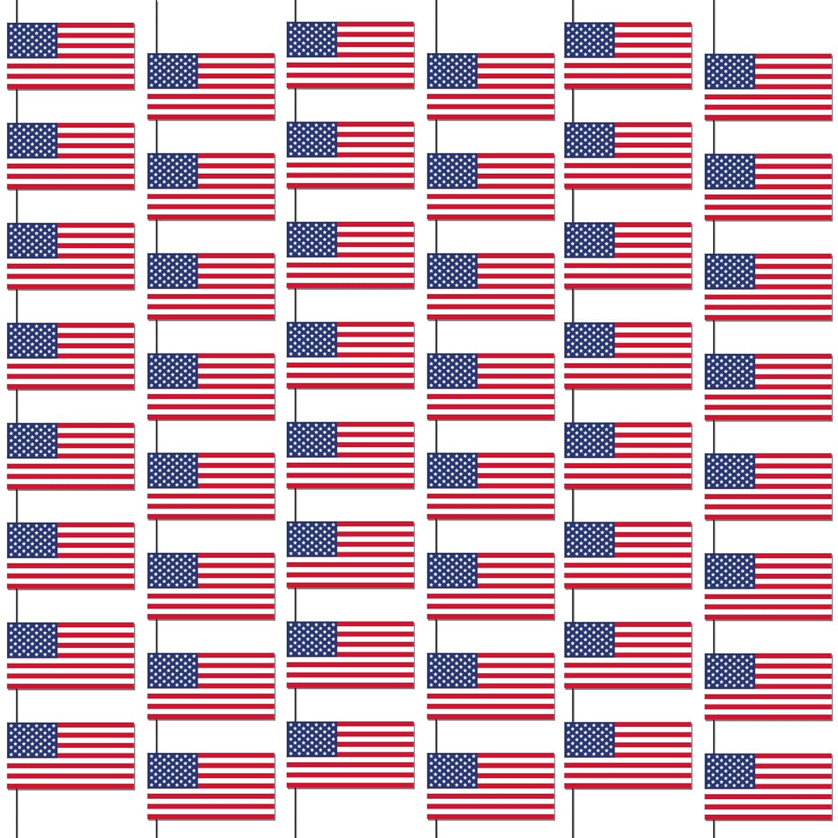 12pcs USA Patriotic Flag Banners American 4th of July Banners American Flag Garland Kit 4th of July Decorations Party Supplies for Independence Day Memorial Day Party Grand Opening Home Office Decorations