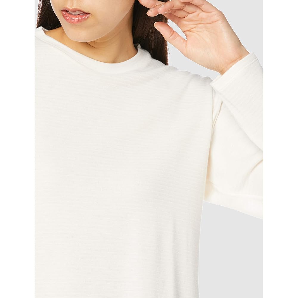 [Mizuno] Outdoor Breath Thermo Mini Border Crew Neck Inner Trekking Climbing Go to by B2MA9739 Women's