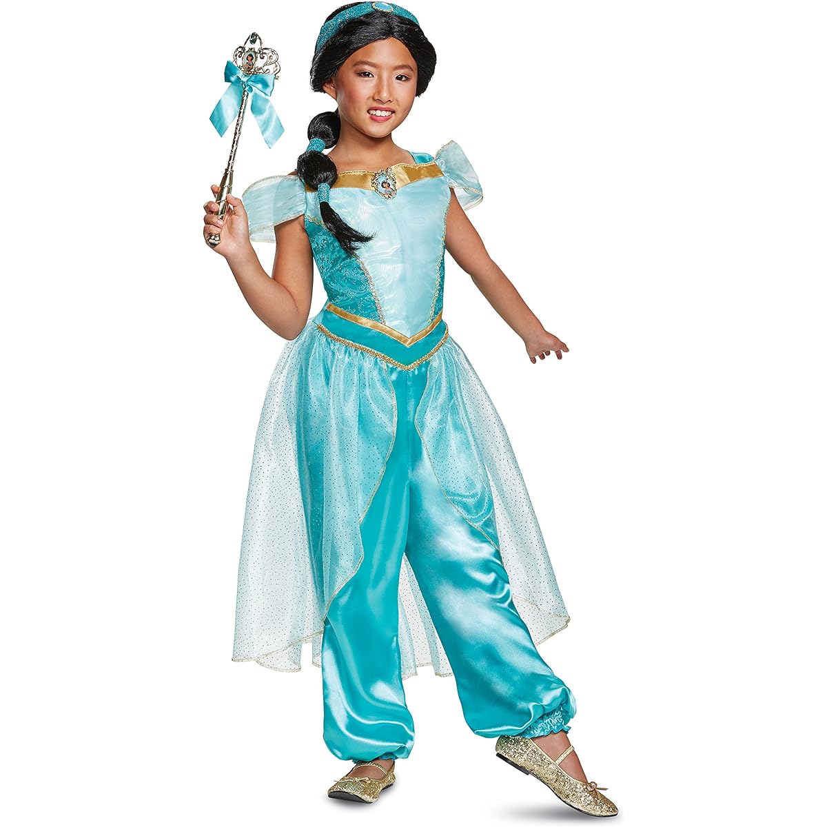 Aladdin Live Action Deluxe Girls Jasmine Costume
