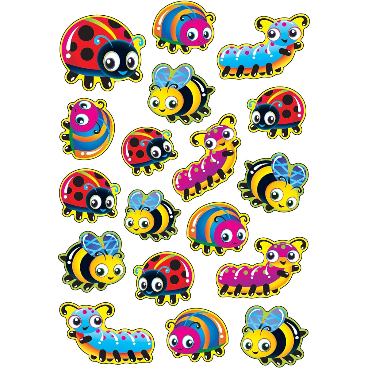 Bug Buddies Stinky Stickers Mixed