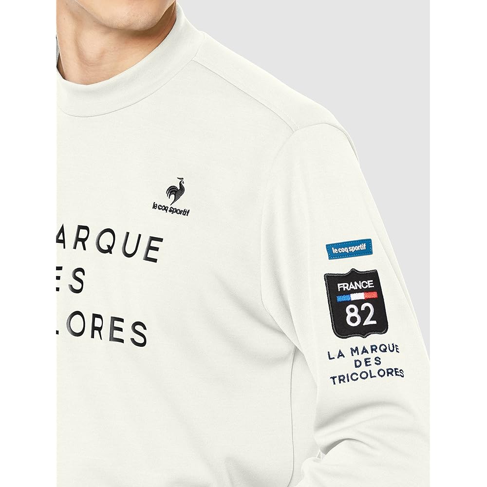 [Le Coq Sportif] 22 Fall/Winter Model Golf Long Sleeve Shirt Mock Neck Brushed Sweat Absorbent UPF15 ECO Warm Men's