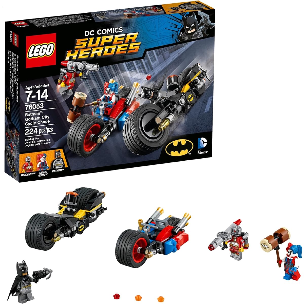LEGO Super Heroes Batman: Gotham City Bike Chase 76053