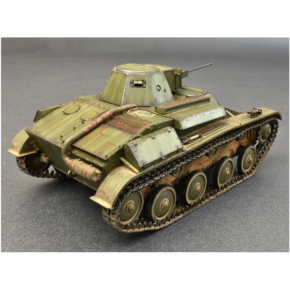 Miniart 1/35 Soviet Union Army T-60 Late Model Increased Armor Specification Made by Gorky Automobile Factory Internal Reproduction Kit Plastic Model MA35232