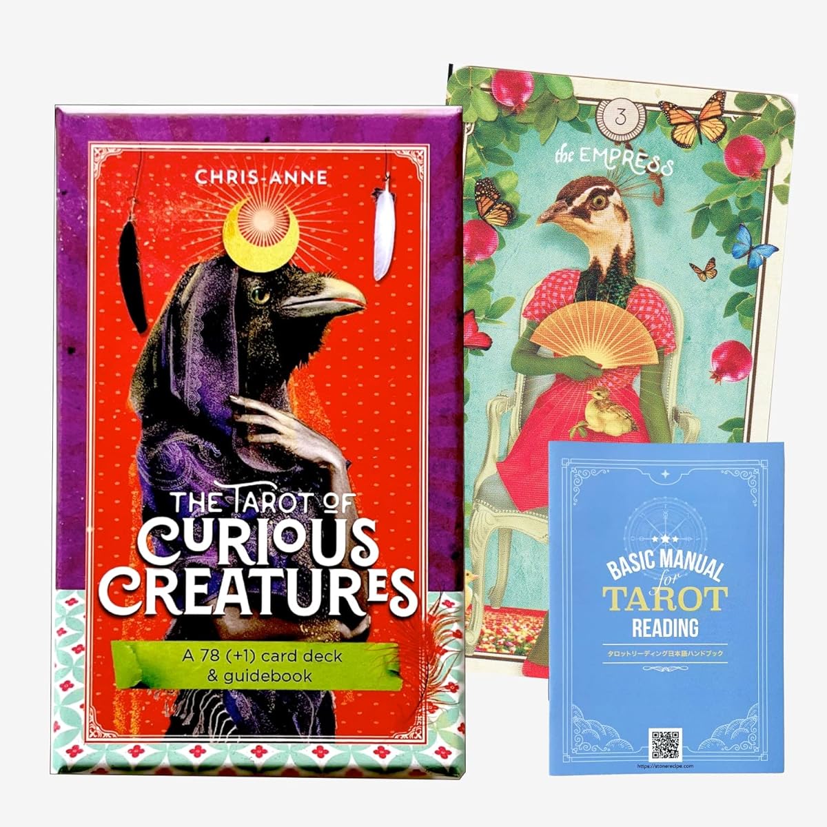 Stone Recipe | The Tarot of Curious Creatures (THE TAROT OF CURIOUS CREATURES) with Japanese booklet (genuine product, tarot cards, Japanese, cute, animals, beautiful, Rider-Waite-style arrangement, tarot fortune telling)