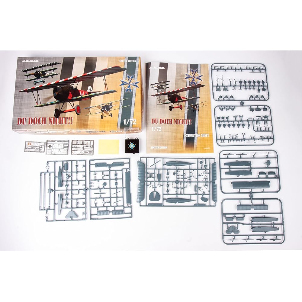 Eduard 1/72 Limited Edition Luftwaffe Doch Nicht! (Don't shoot!) Triple combo plastic model EDU2135