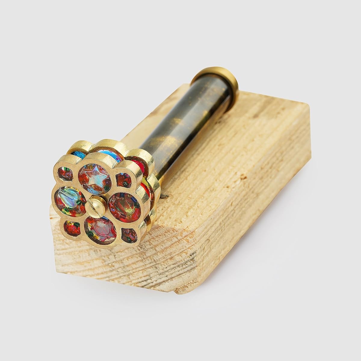 AL QAYIM Vintage Brass Kaleidoscope - Timeless Optics for Art Lovers and Relaxation Seekers Unique Birthday Gifts for Women and Men