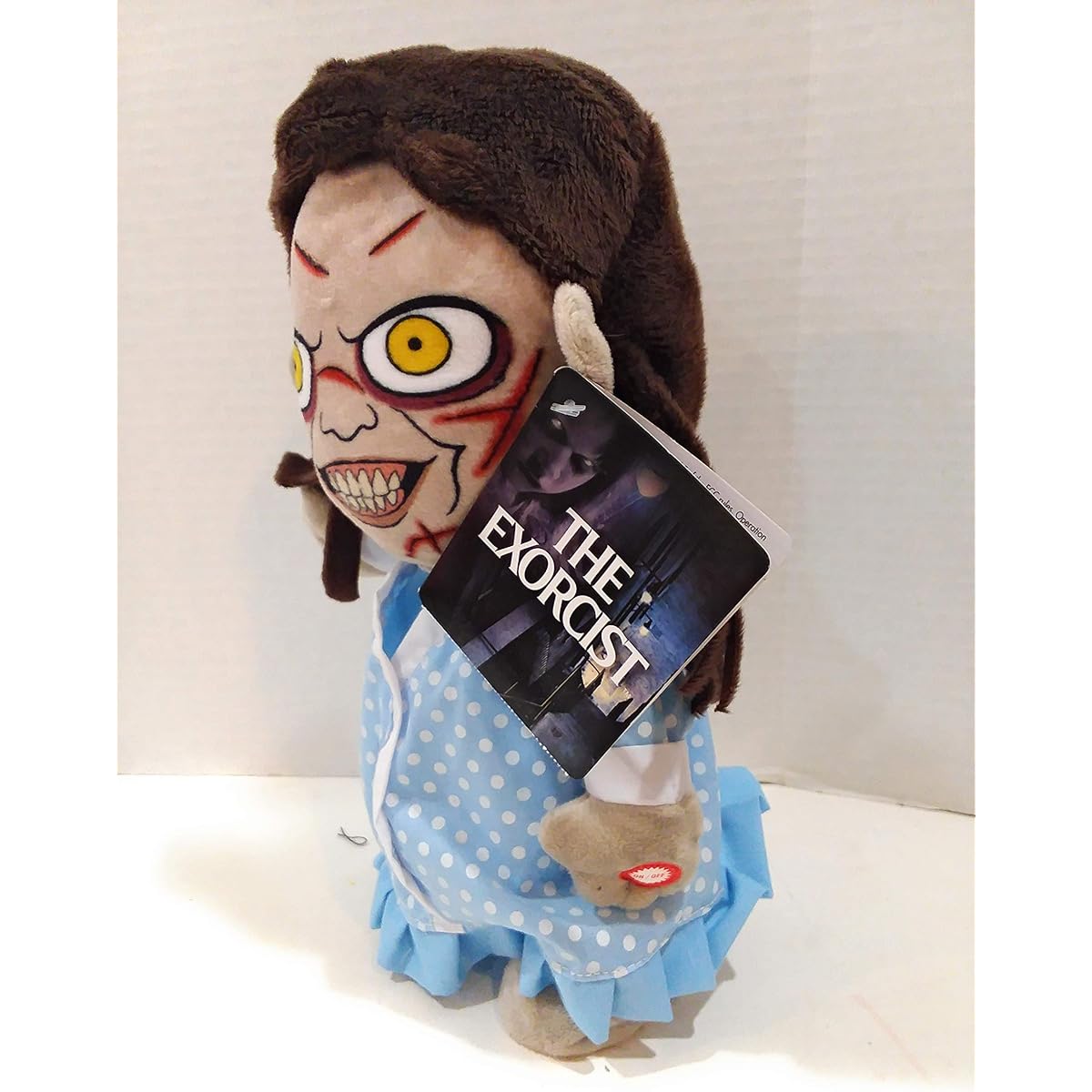 Magic Power Ltd. The Exorcist Movie Animated Regan 12" Possessed Moving Talking Doll Halloween Prop