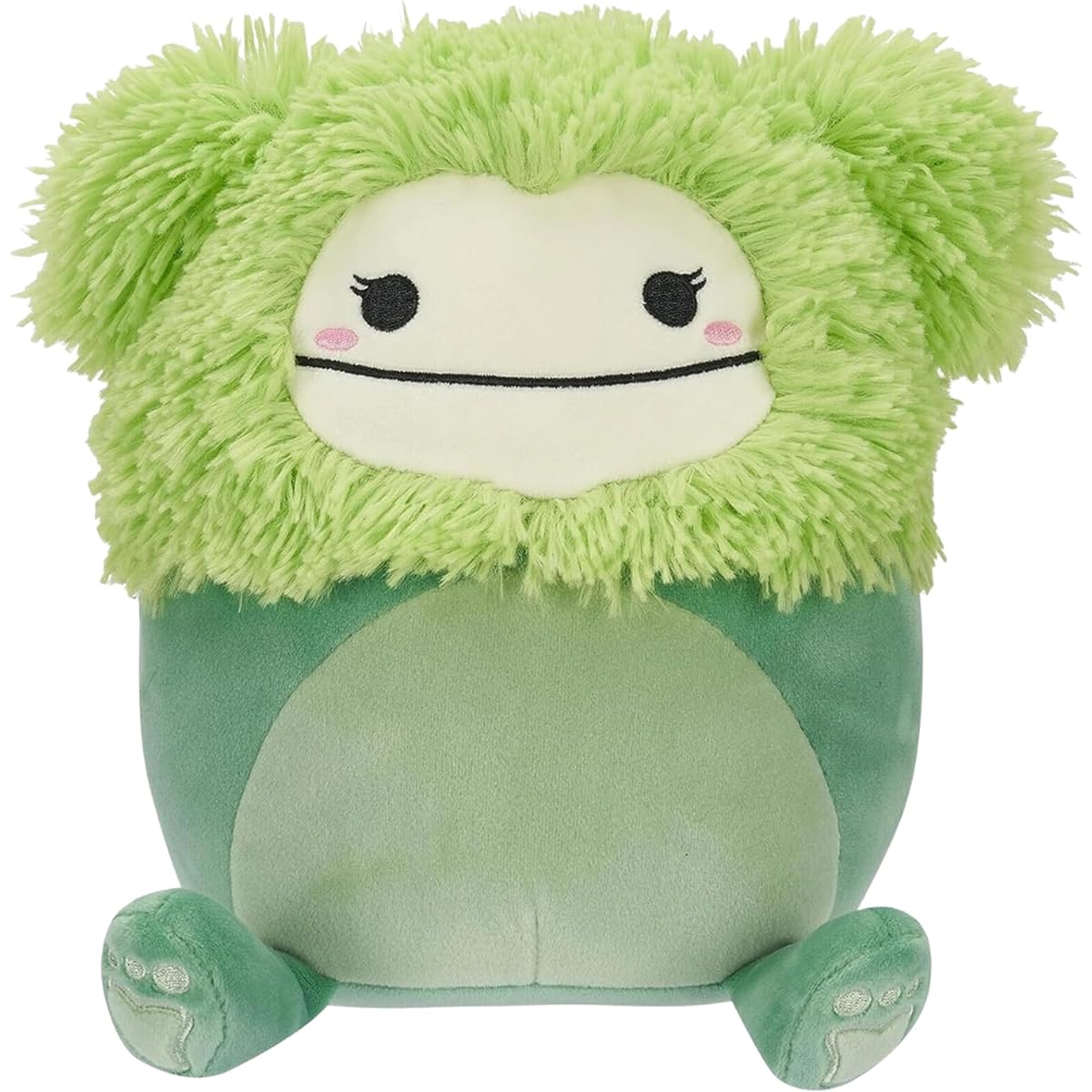 Squishmallows Official Kellytoys Plush 8" Bren The Green Bigfoot Ultimate Soft Stuffed Animal
