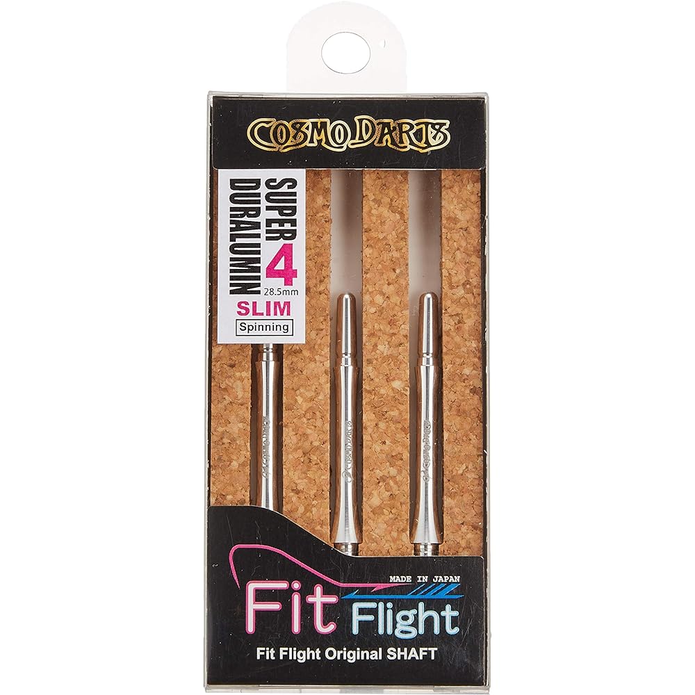 Cosmo darts fit shaft metal super duralumin shaft duralumin slim spin