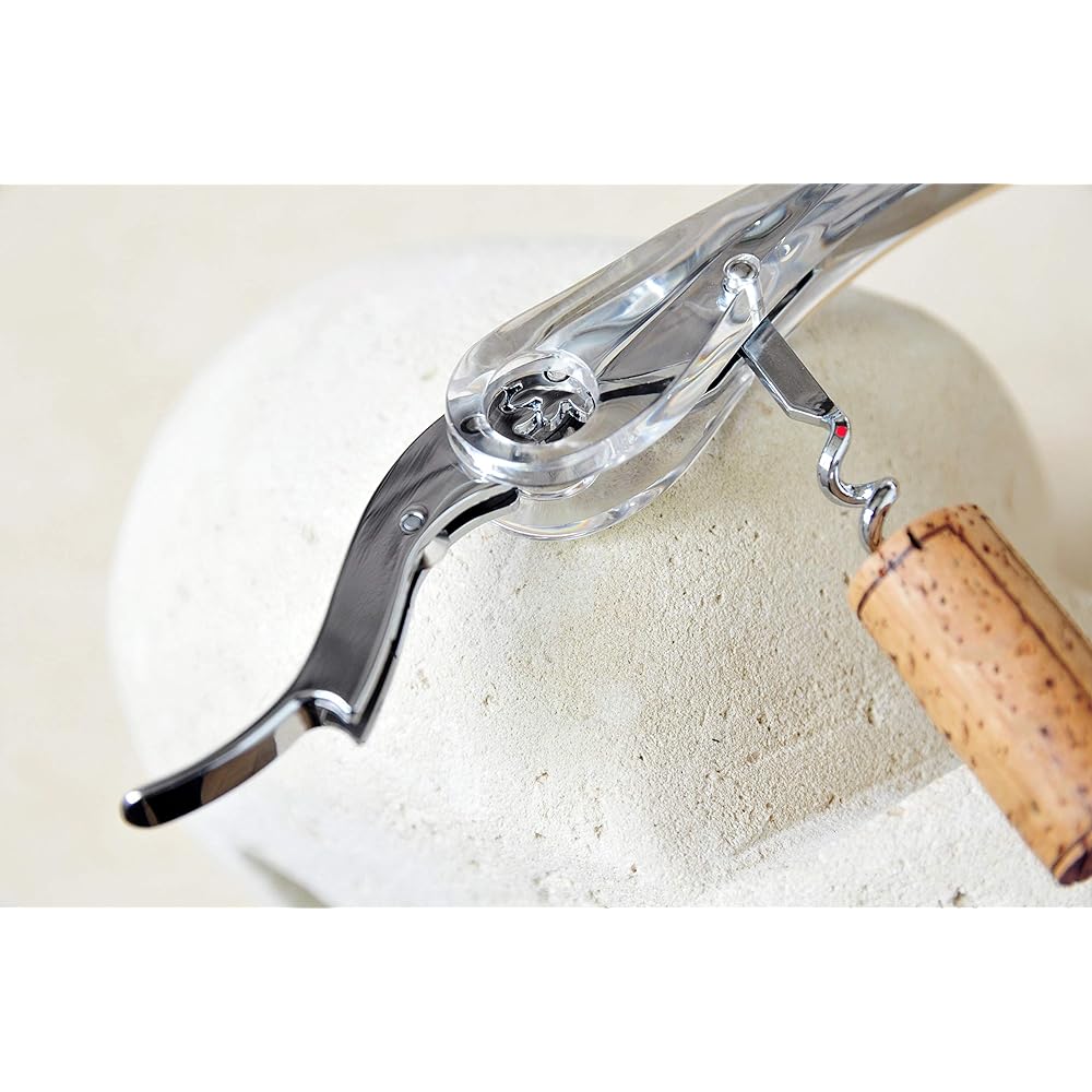 L'Atelier du Vin Soft Machine Crystal Sommelier Corkscrew 12.5cm L x 3cm L x 1.5cm H