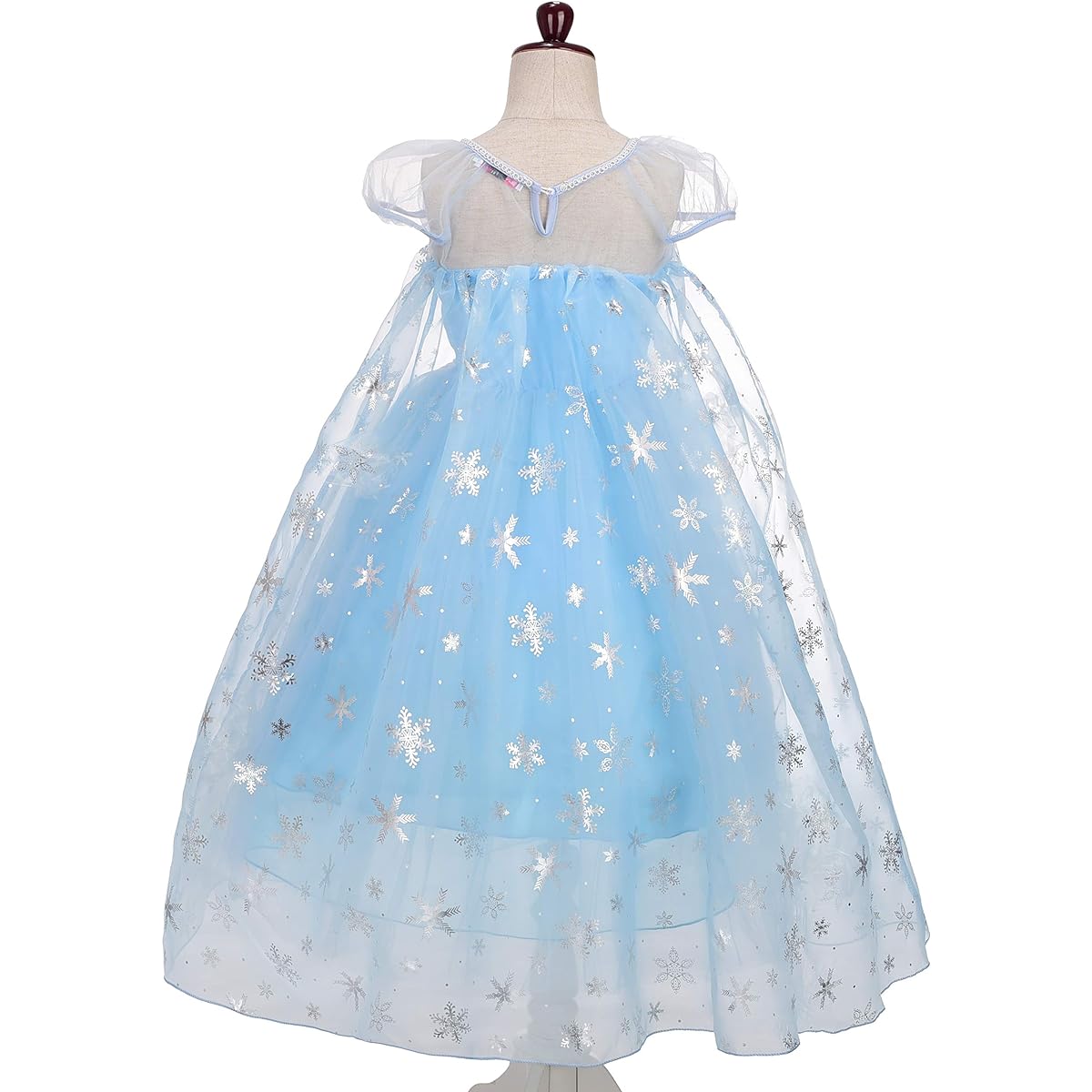 Lito Angels Girls Princess Dress Up Costume Snow Queen Dress Halloween Christmas Costume with Accessories