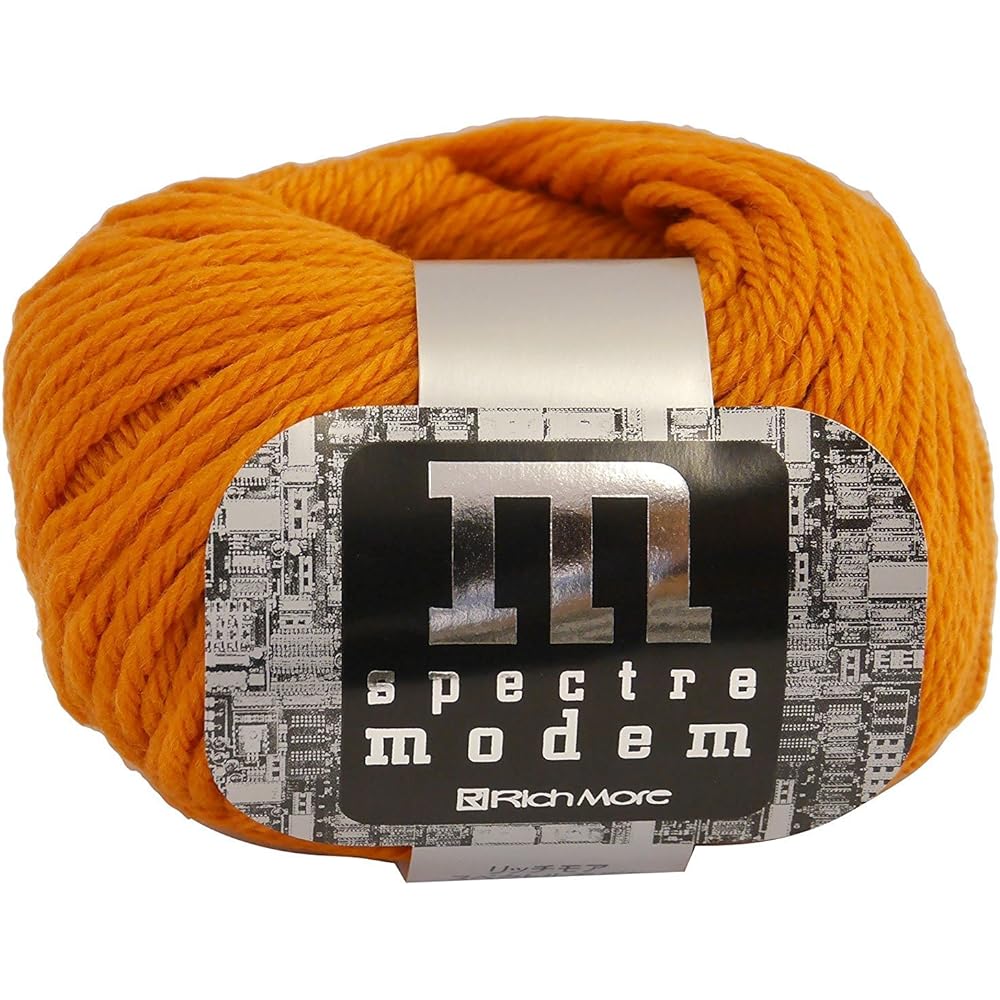 Hamanaka Richmore Spectrum Modem Yarn Extra Thick col.26 Orange 40g Approx. 80m 10 Ball Set 2098