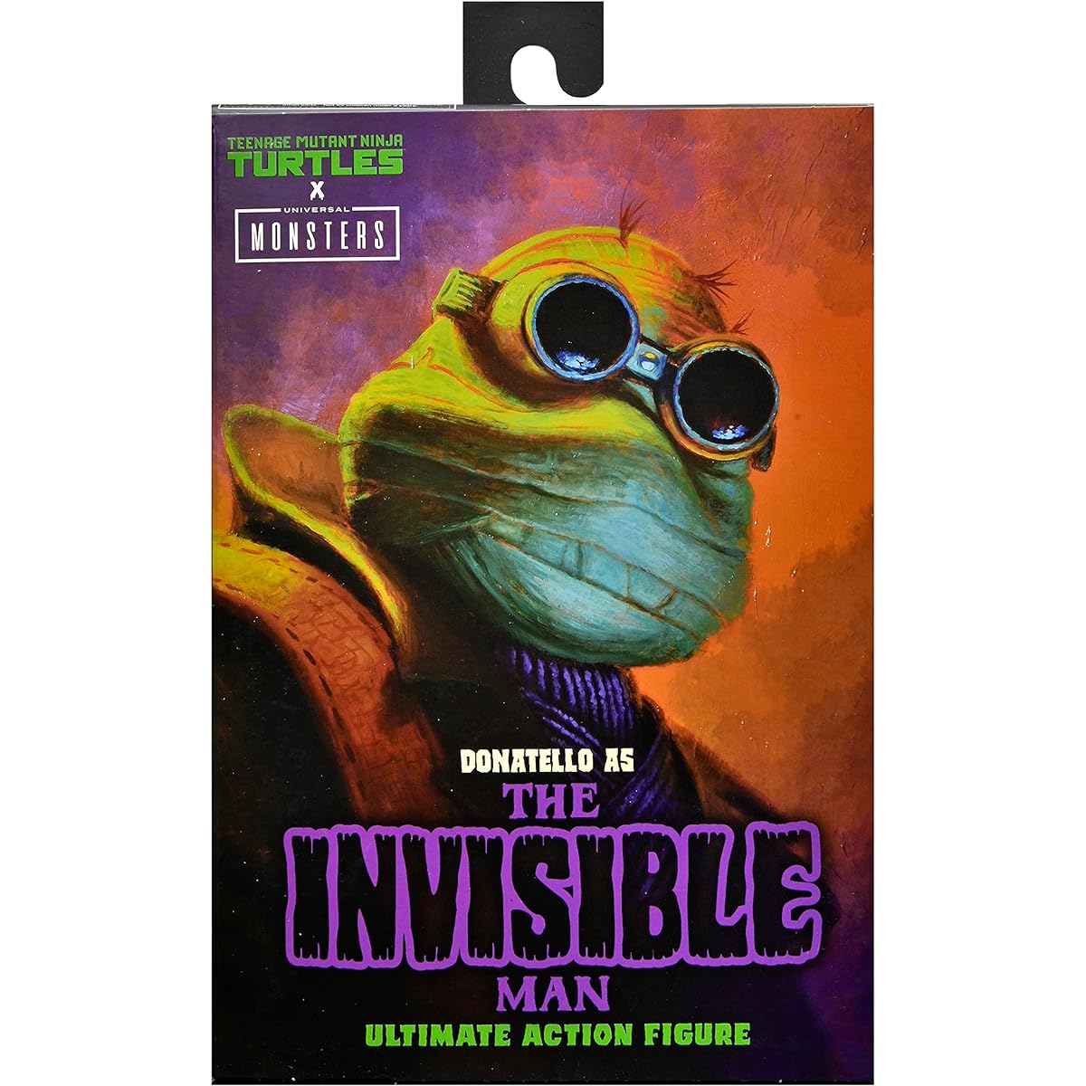 Universal Monsters x Teenage Mutant Ninja Turtles Ultimate Donatello as The Invisible Man