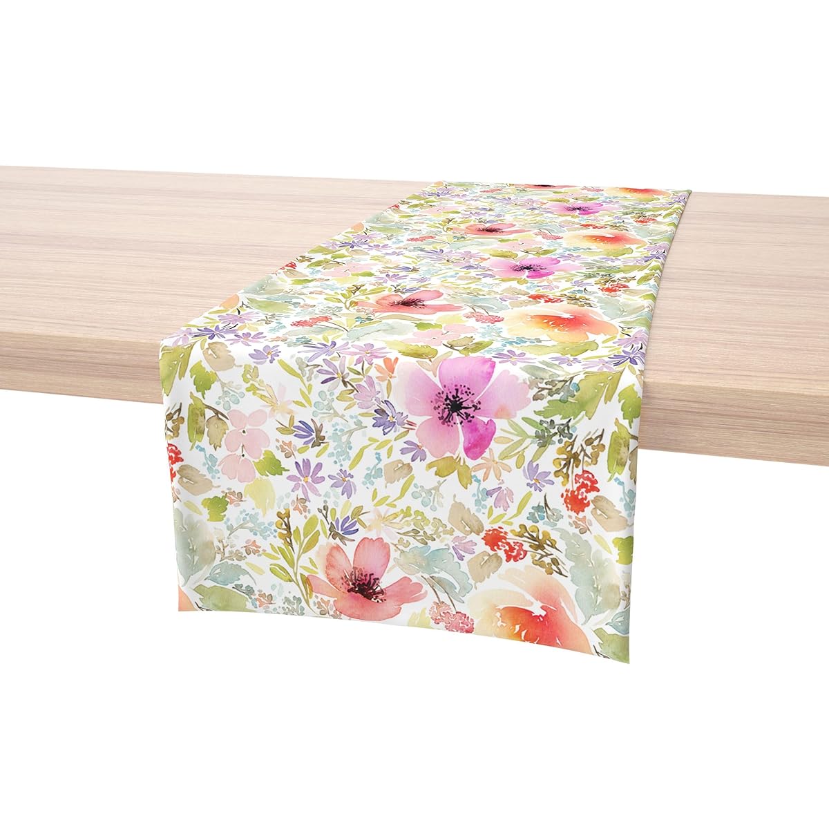 Botanical Dogwood Table Runner Various Sizes 14"x108"