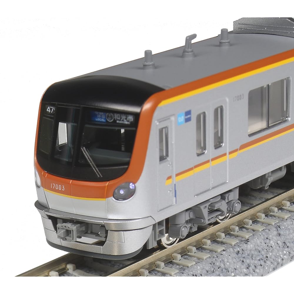 KATO N Gauge Tokyo Metro Yurakucho Line/Fukutoshin Line 17000 Series 6-Car Basic Set 10-1758 Railway Model Train