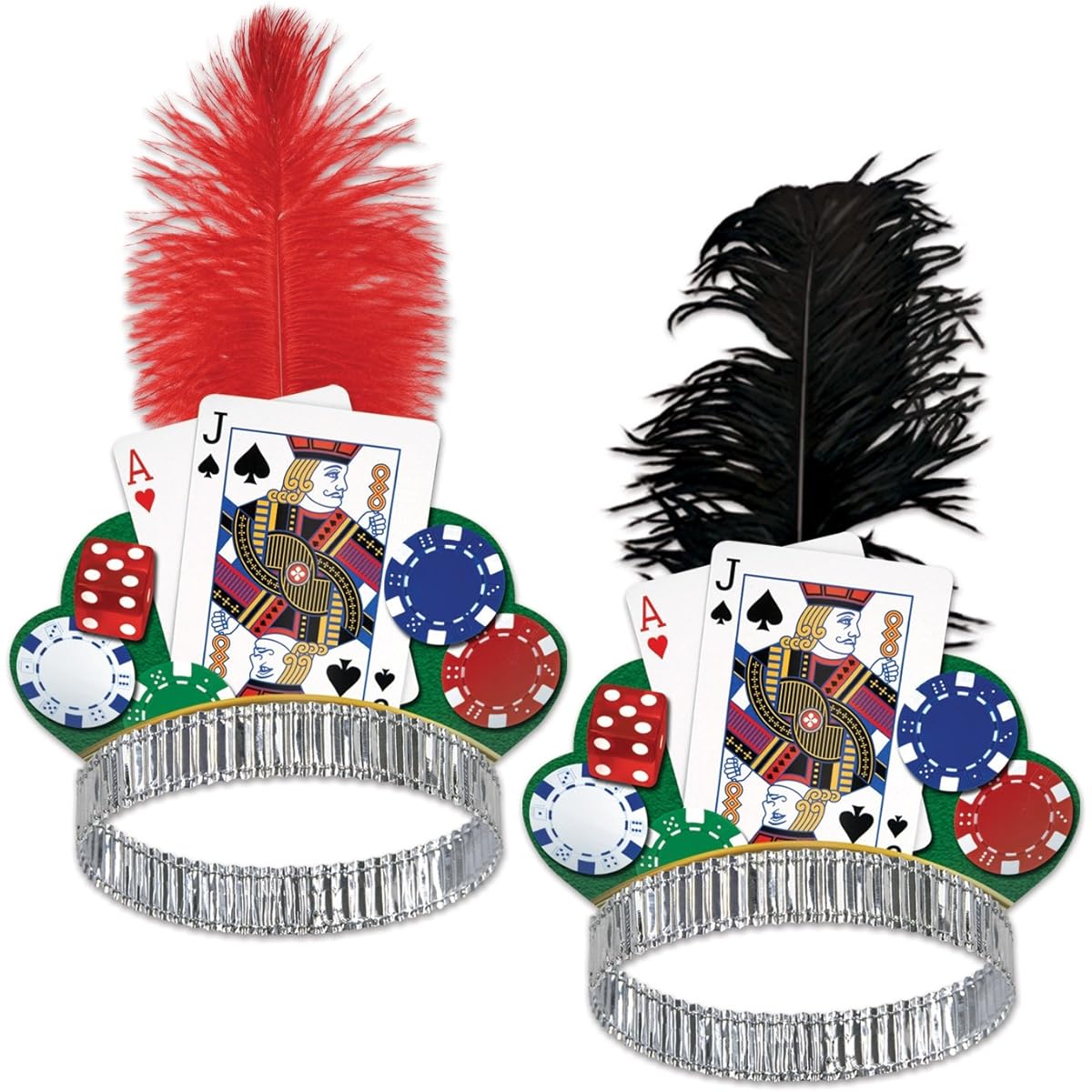 Beistle 66865-50 50-pack Casino Night Tiara
