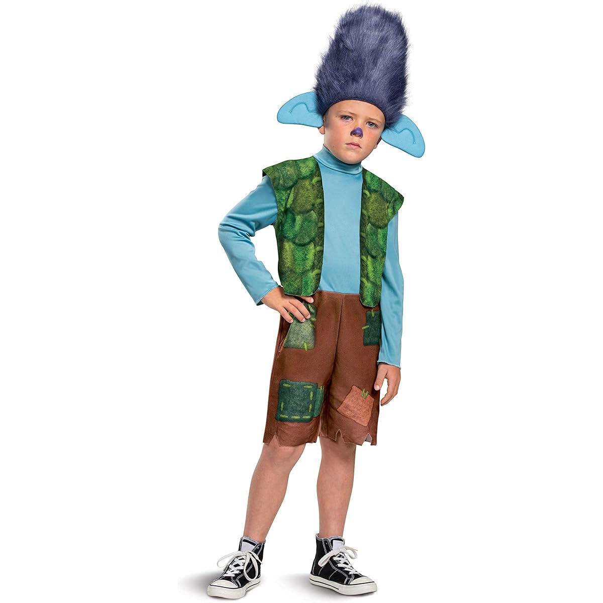 Trolls Costume for Kids, Trolls World Tour Halloween Costume, Classic Kids Size