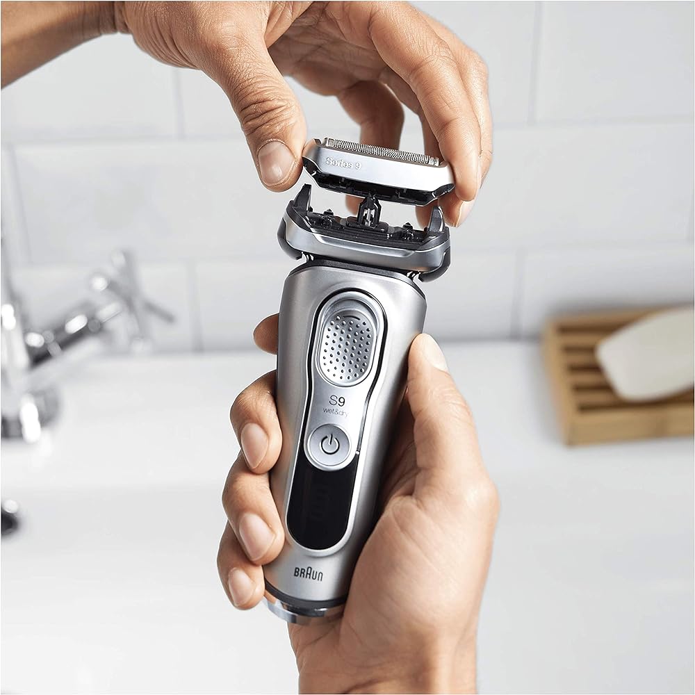 Braun Shaver Series 9 Replacement Blade Net Blade/Inner Blade Integrated Cassette Silver 92S (Overseas version for F/C92S) [Parallel Import]