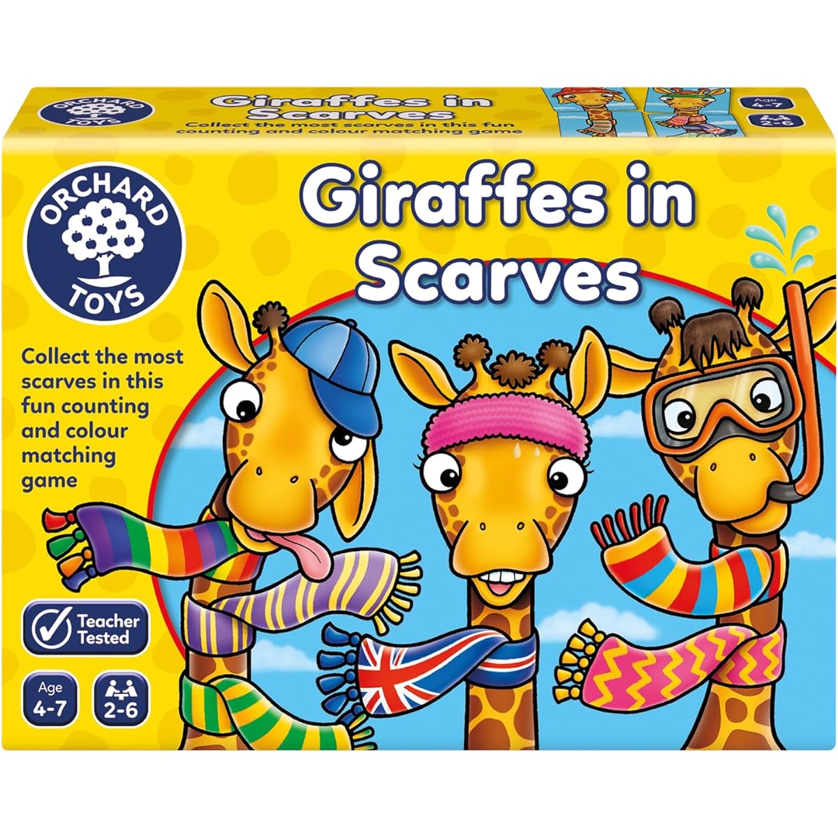 Orchard Toys Giraffe Scarf Game