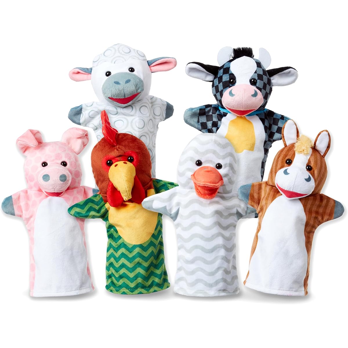 Melissa & Doug Barn Buddies Hand Puppets