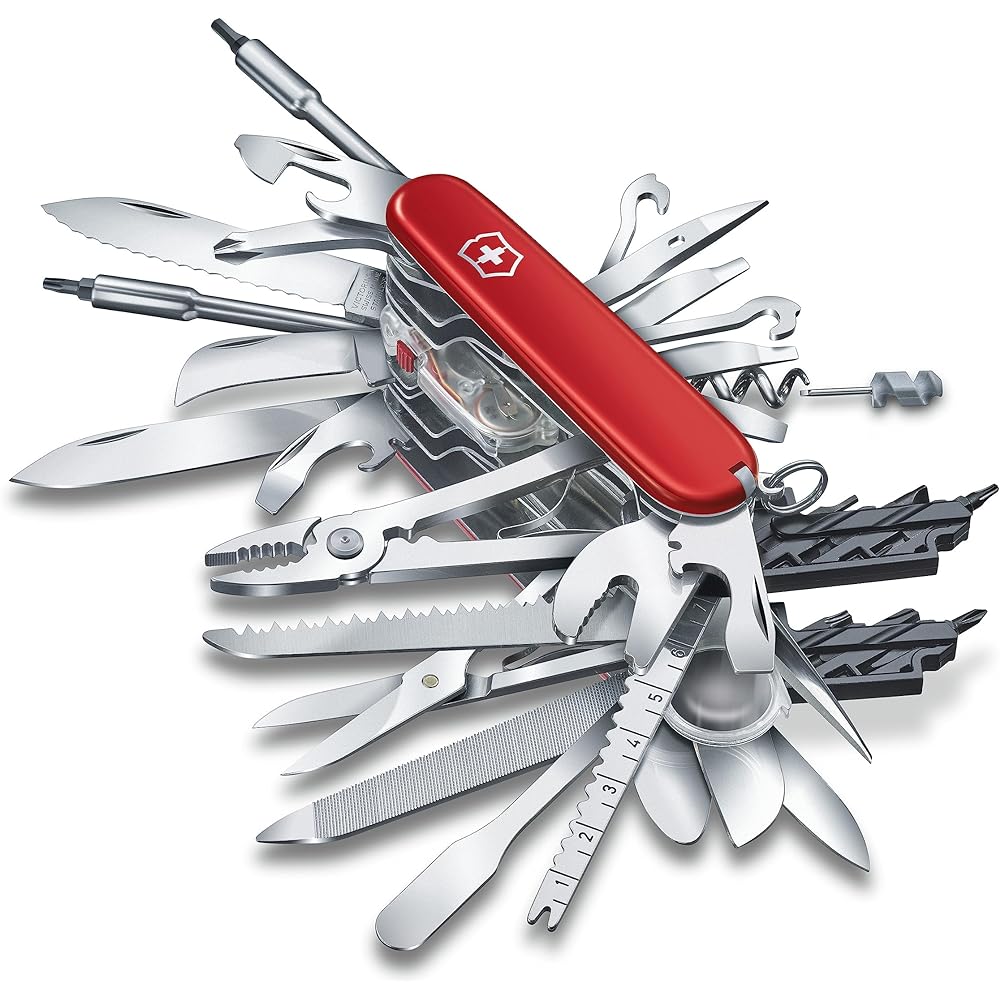 VICTORINOX Swiss Champ XXL Multi-Tool Collector with 73 Functions [Domestic Genuine Product, Warranty Included]
