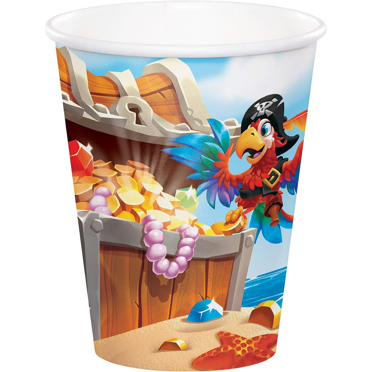 Treasure Island 24 Pirate Cups