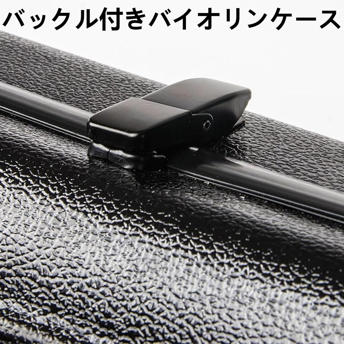 Violin Case, 4/4 Full Size Violin Hard Case, Portable Lightweight Violin Case Backpack with Hygrometer, Violin Backpack Triangular Shape Professional with Built-in Hygrometer Handle, Violin Protection Box, Black