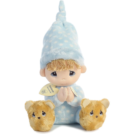 Aurora World Precious Moments Prayer Boy with Sound Now I Lay Me Down to Sleep Plush
