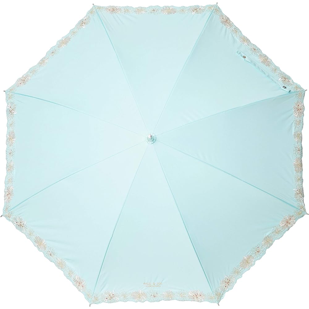 [Paul & Joe] Women's Brand Sun and Rain Umbrella, Parasol, UV, Light Blocking, Heat Shielding, Lightweight, Long, Short, Chrysanthemum