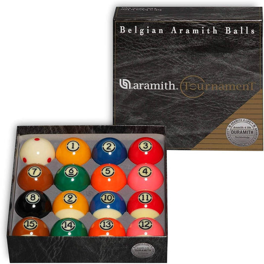 Aramith Tournament Pro Cup TV Billiards Pool Ball Set 2 1/4"