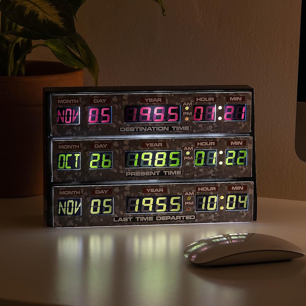 Numskull Desk Lamp Back to the Future