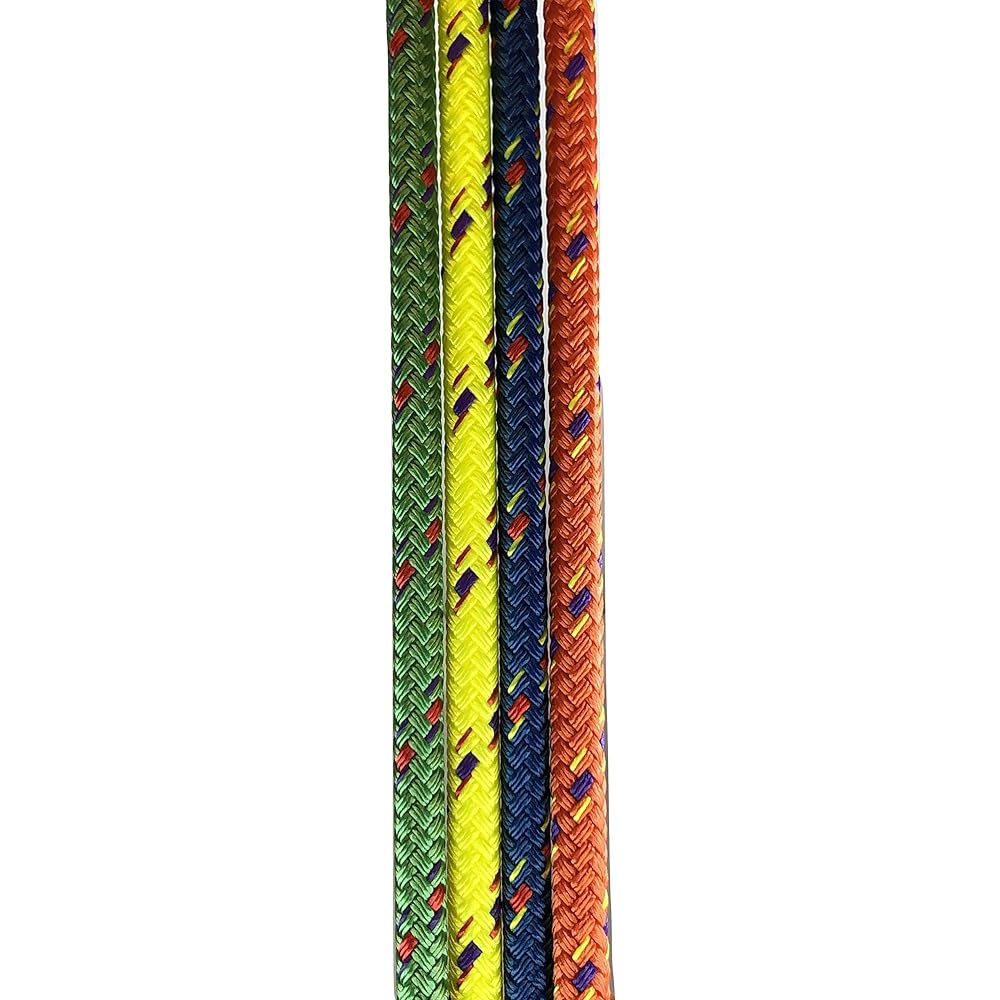 YAMAHA Paracord 4.5mm Breaking Strength 970kgf Dyneema Rope [Ultra High Molecular Weight Polyethylene SK-60] UV Discoloration Prevention Yellow 10m