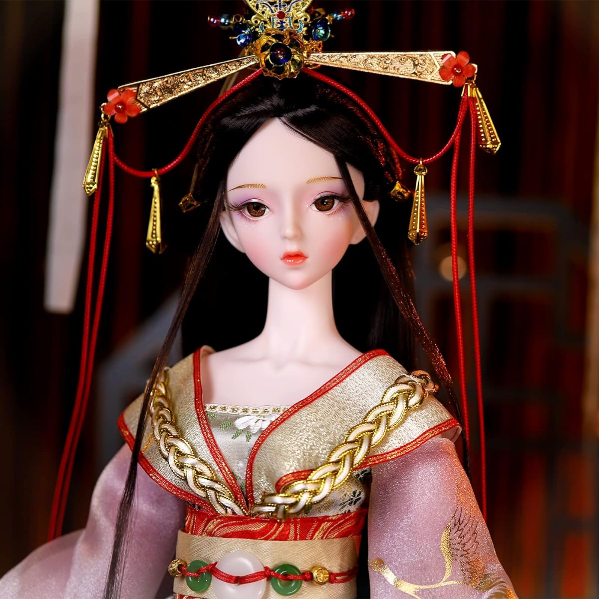 ICY Fortune Days 60CM bjd doll with 34 movable mechanical joints body, toys and gifts for adults and kids, ages 8 and up (Yueyelian)