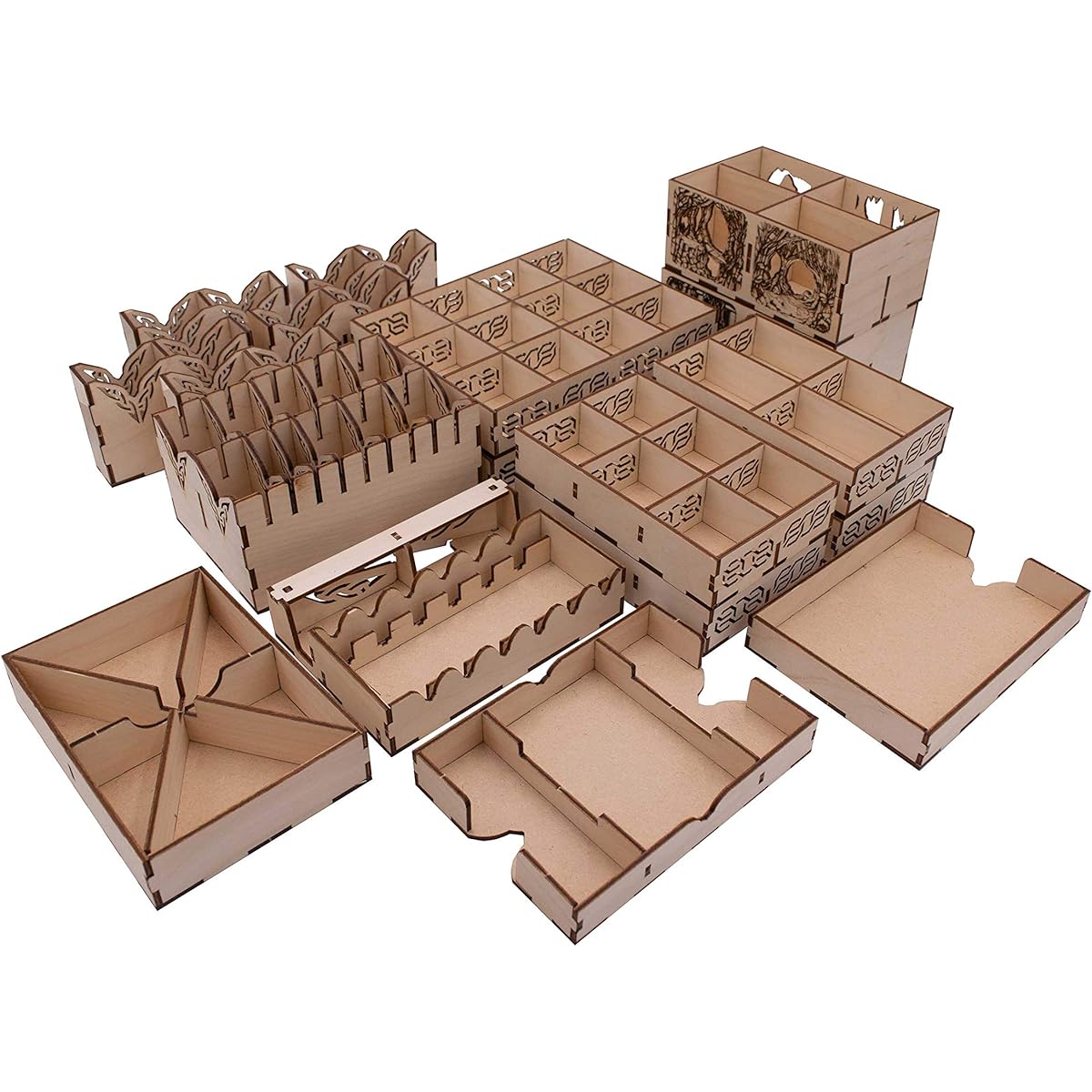 The Broken Token Untold Journeys Box Organizer for Lord of the Rings Medieval Journeys