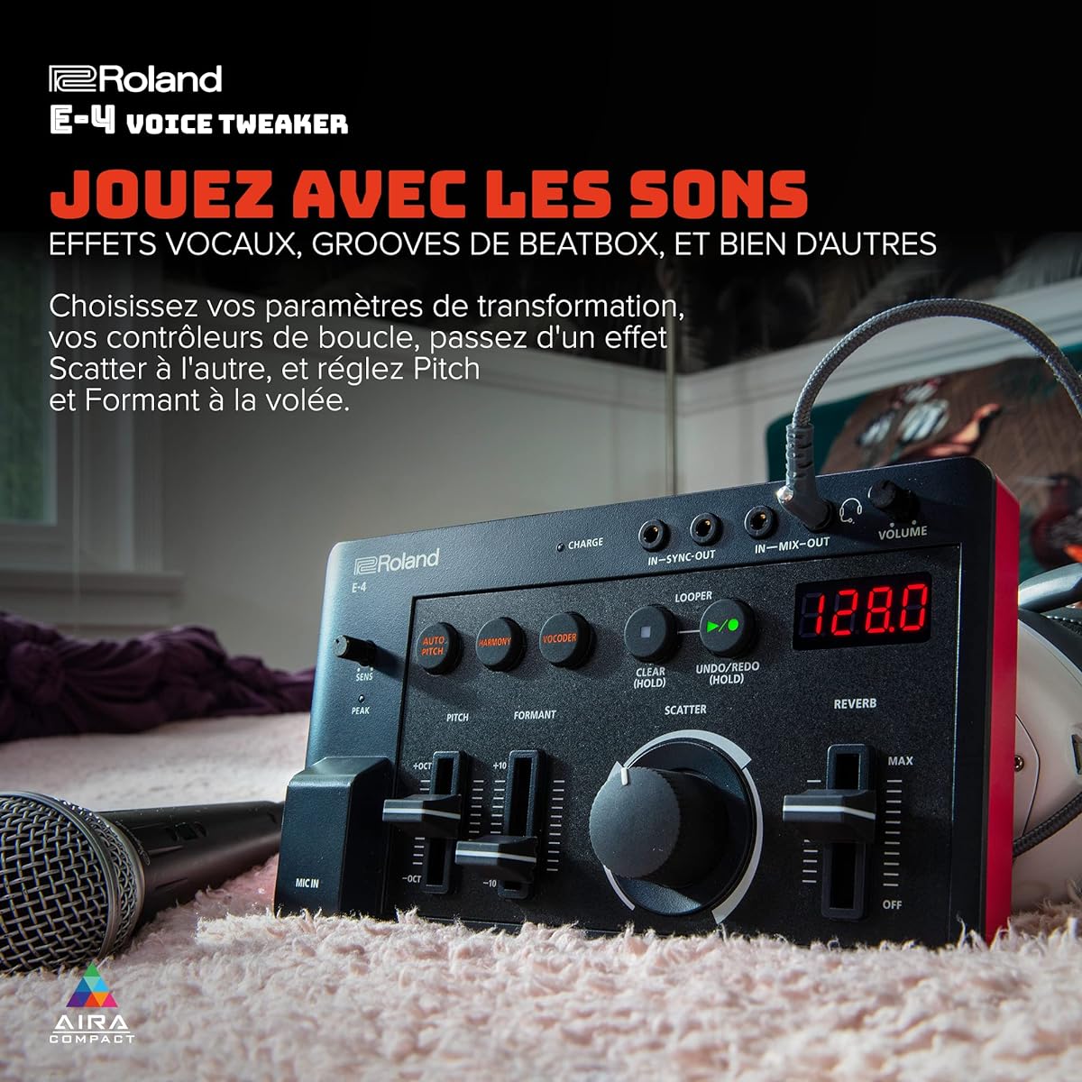 Roland VOICE TWEAKER Roland E-4