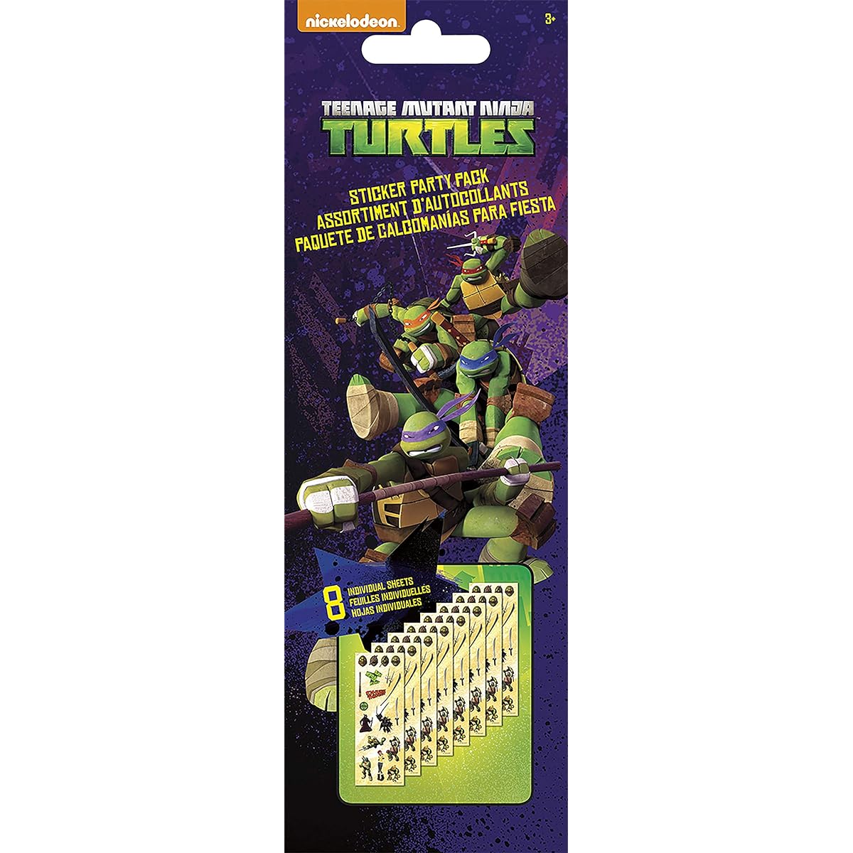 Trends International TMNT Sticker Party Pack 10-Pack ST2812