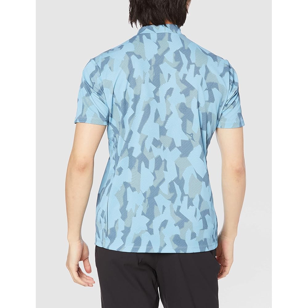 [Mizuno] Golf Wear Ice Touch Intercool Short Sleeve Mock Neck Shirt [Surprisingly Cool] Cool Touch Sweat Absorbent Quick Drying Stretch Mock Neck E2MAA007 Men's