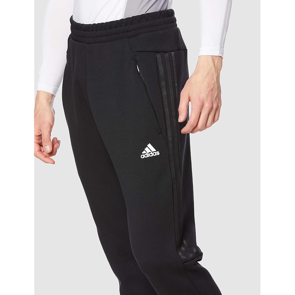 Adidas 49220 Men's Sweat Double Knit 3 Stripes Pants