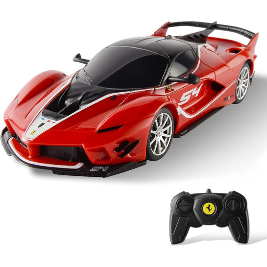 BEZGAR Officially Licensed RC Series 1:24 Scale Remote Control Car Ferrari FXX K EVO Electric Sports Racing Hobby Toy Car Model Vehicle for Boys Kids Teens Toddlers Christmas Gift