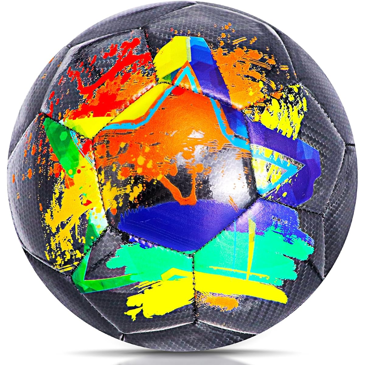 Champhox Kids Soccer Balls, Kids Sports Balls with Pump, Cartoon Design, Toddler Recreational Indoor Outdoor Ball for Kids Toddlers Girls Boys Children School