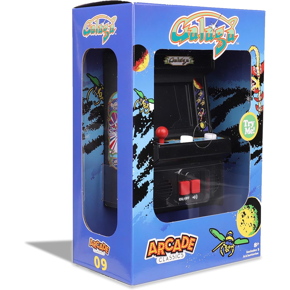 Galaga Mini Arcade Game - Basic Fun Arcade Classics #09
