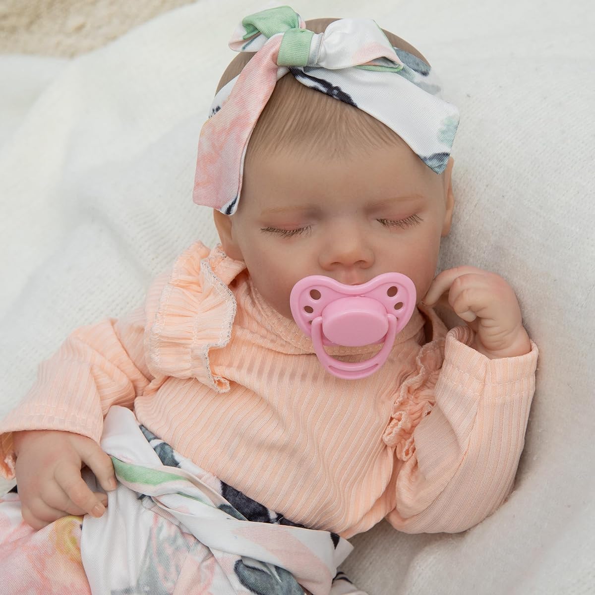 Fancci Reborn Baby Doll Cloth Body Twin b