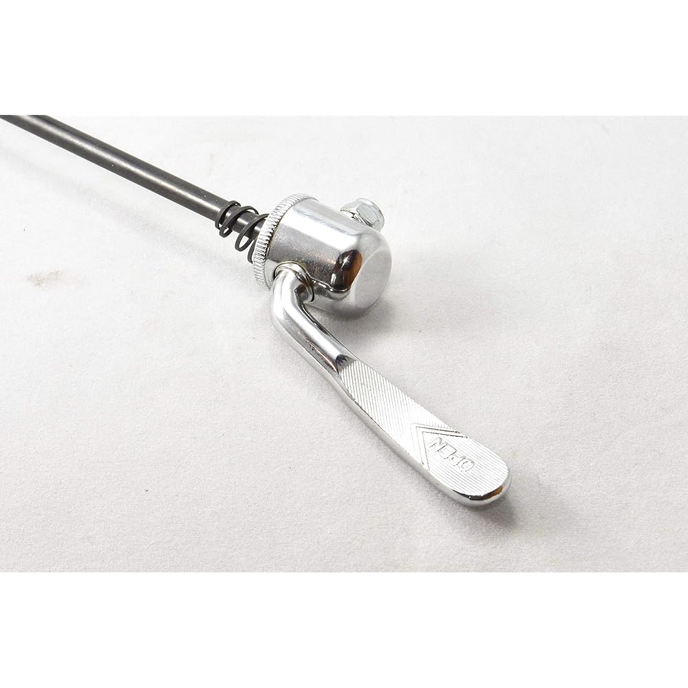 Quick release front and rear set silver for front 100mm & rear 130mm