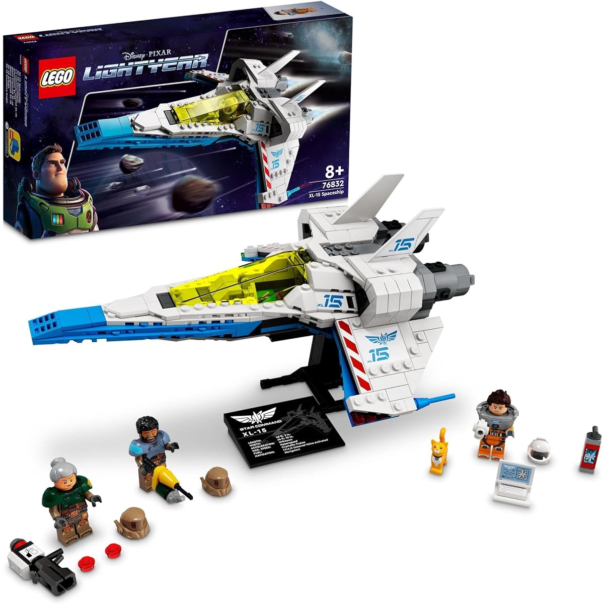 LEGO Disney & Pixar Buzz Lightyear XL Fifteen Ship 76832 Toy Blocks Gift Space Boys Girls Ages 8 and up